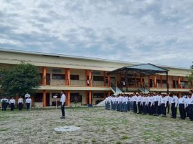 Suasan Apel di Kampus 2 Putra SMA At-Tajdid Muhammadiyah Blora
