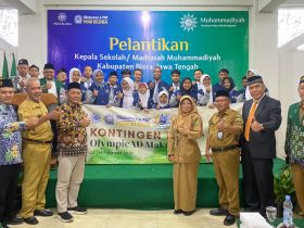 Siap Berlaga di Makassar, Kontingen Olympicad Muhammadiyah Blora Resmi Dilepas