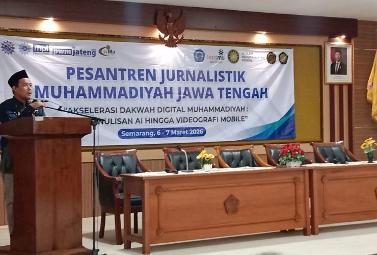 Ketua MPI PWM Jateng Rustam Aji: Jurnalis Harus Kendalikan AI, Bukan Sebaliknya
