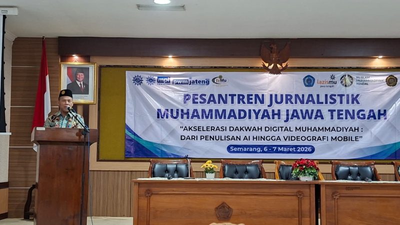 Pesantren Jurnalistik Muhammadiyah Jateng 2026: Akselerasi Dakwah Digital dan Bijak Gunakan AI
