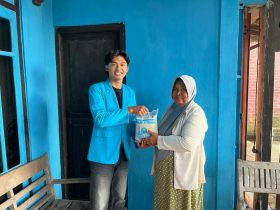 Penyaluran zakat fitrah STKIP Muhammadiyah Blora dan Lazismu 1447 H